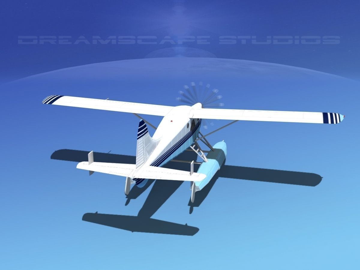 DeHavilland DHC-2 Turbo Beaver V20 3D model_6