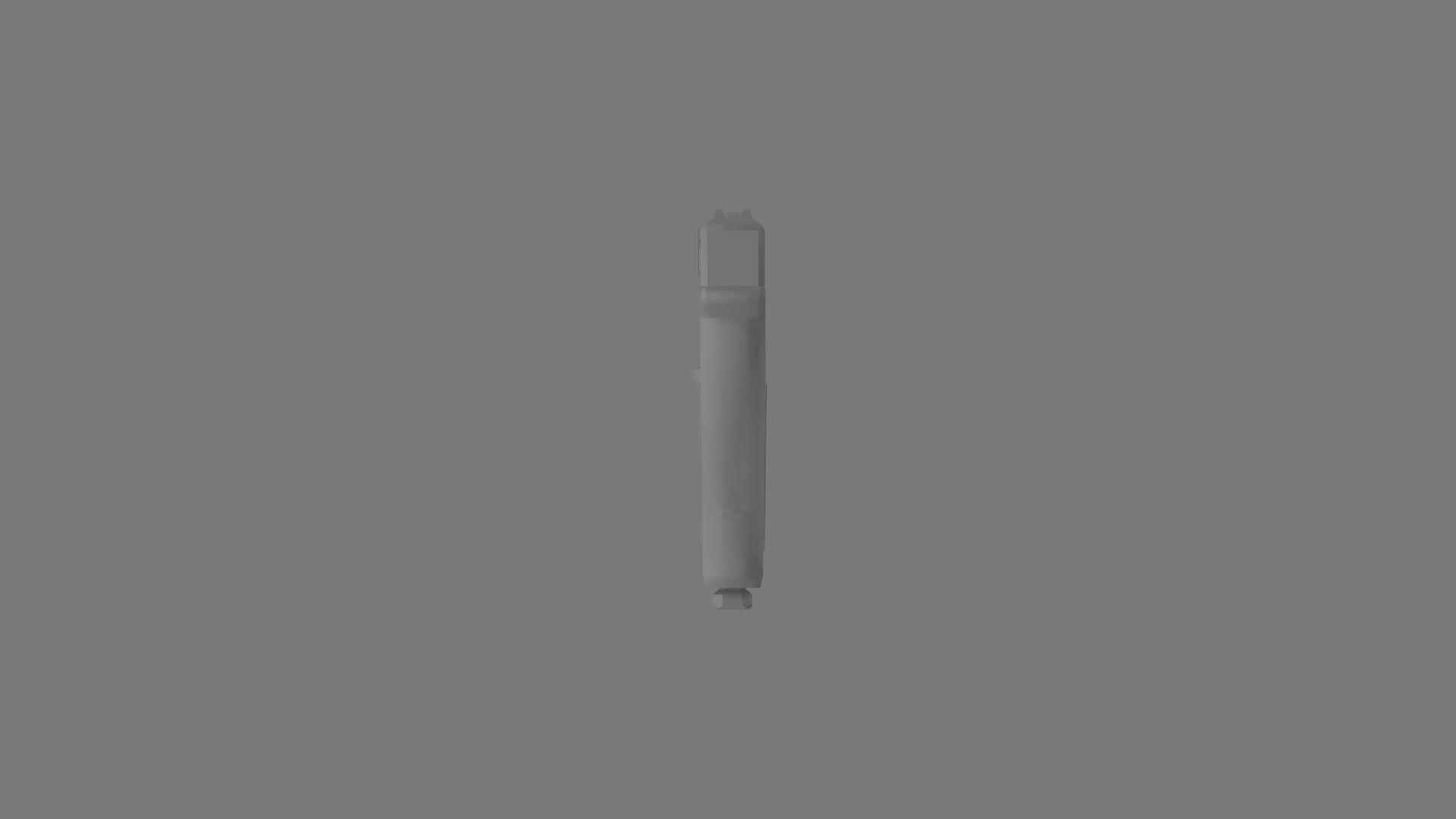 HandGun gun Free low-poly 3D model_3