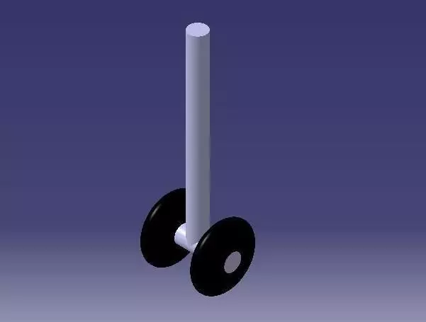 Landing gear Ac Free 3D model_0