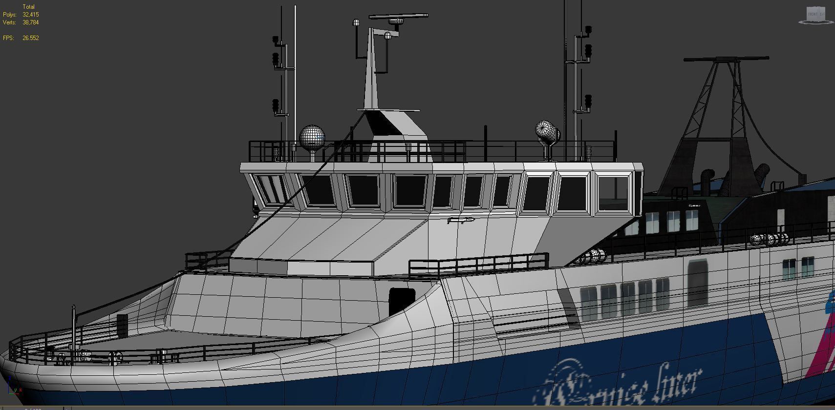 ship liner 3D model_7
