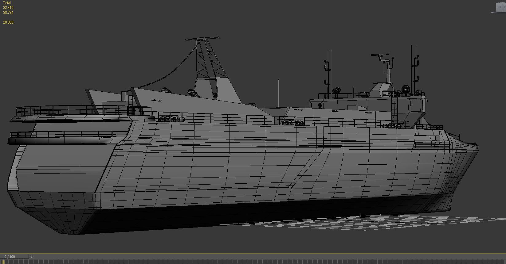 ship liner 3D model_10