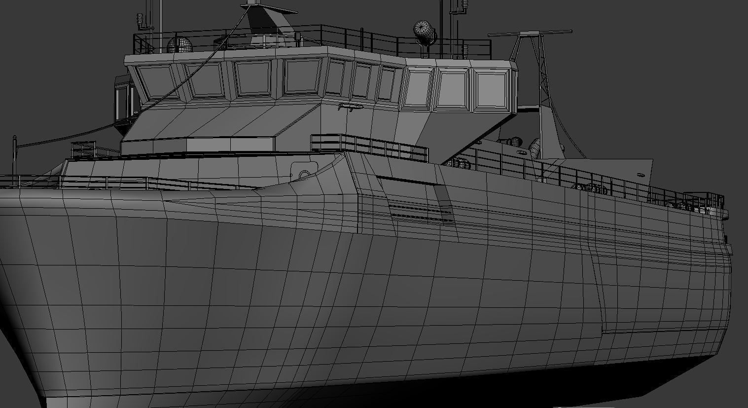 ship liner 3D model_9