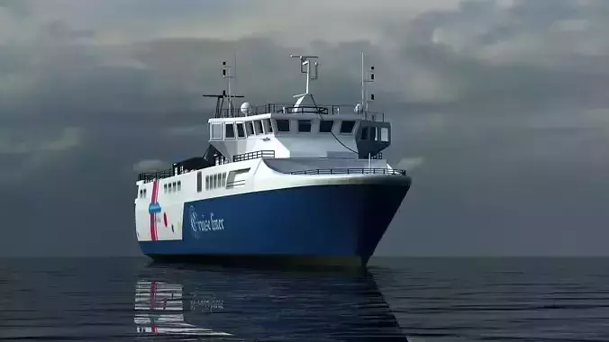 ship liner 3D model