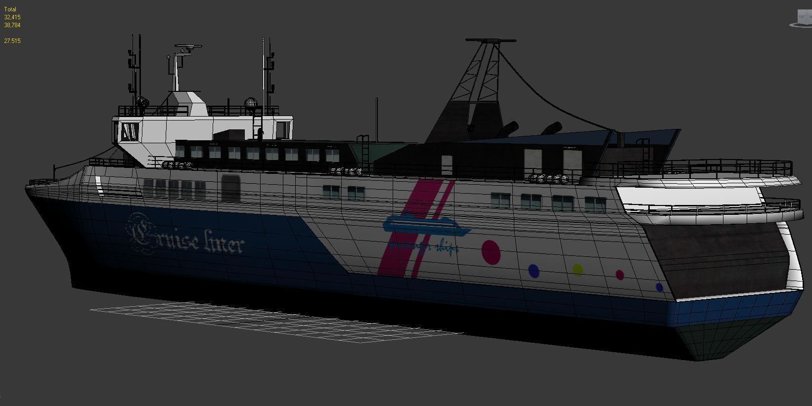 ship liner 3D model_6