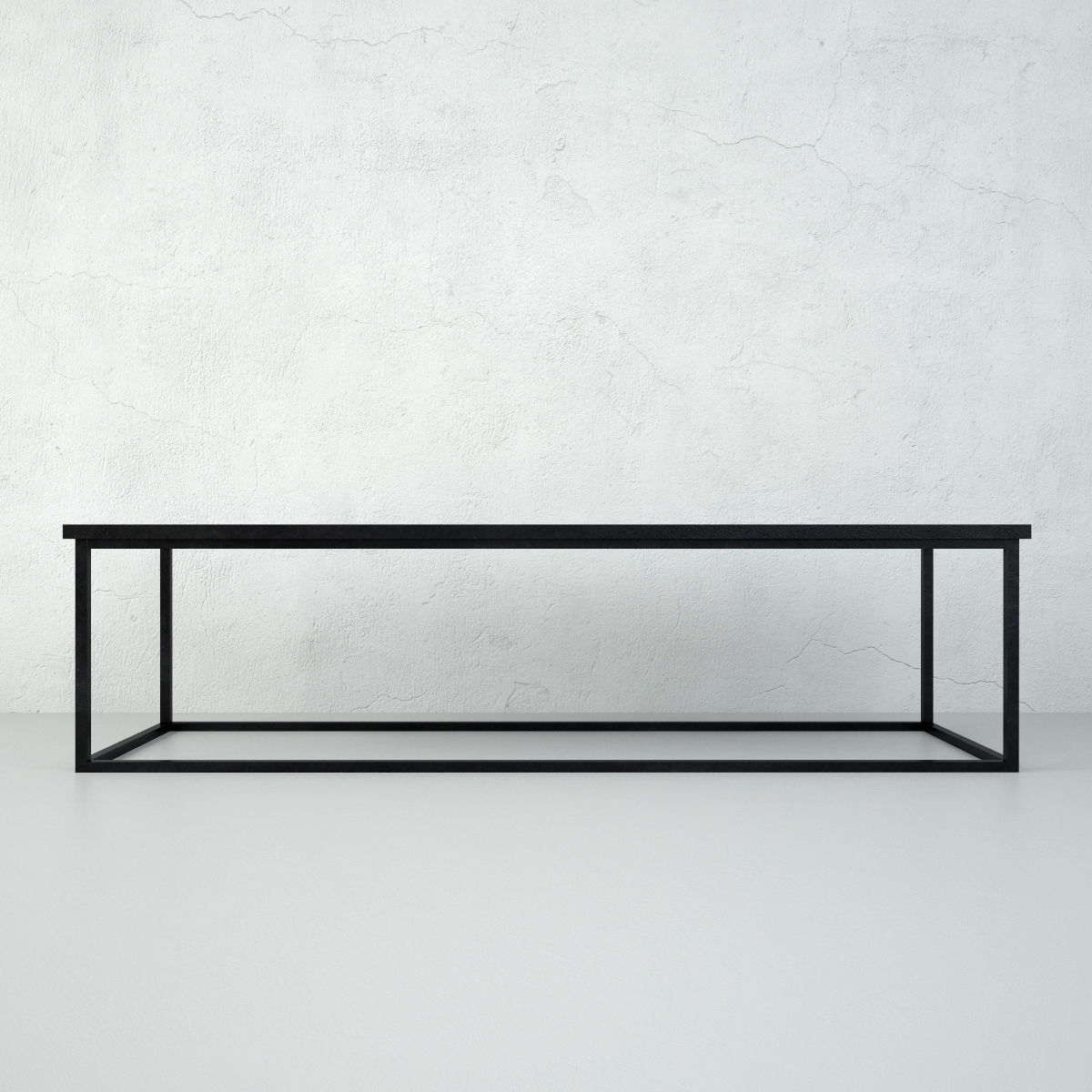 Teak Root Block Coffee Table 3D model_3