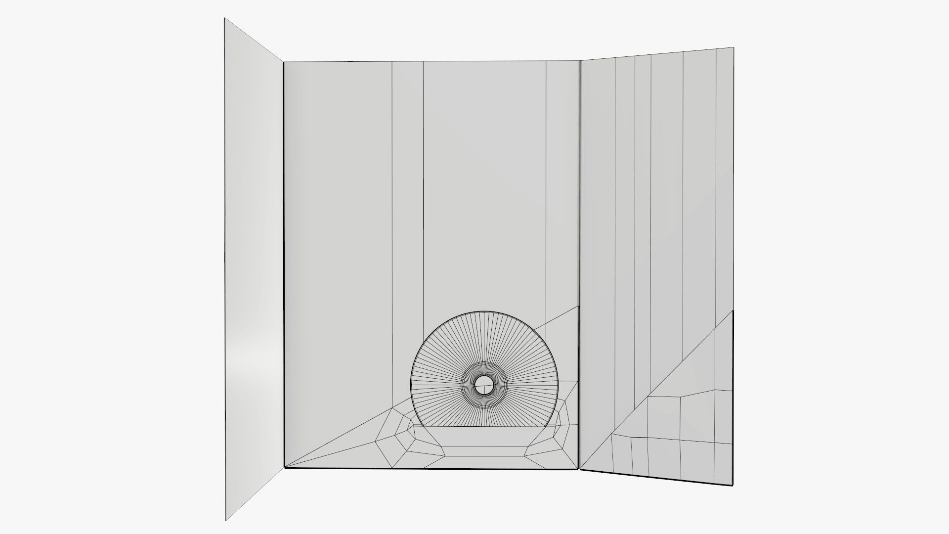 DVD disc folder presentation 3D model_5