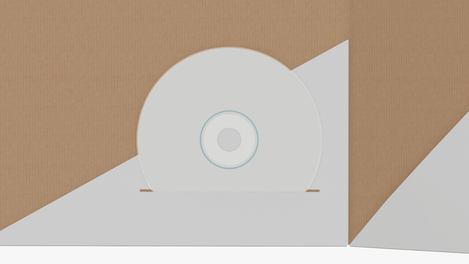 DVD disc folder presentation 3D model_1