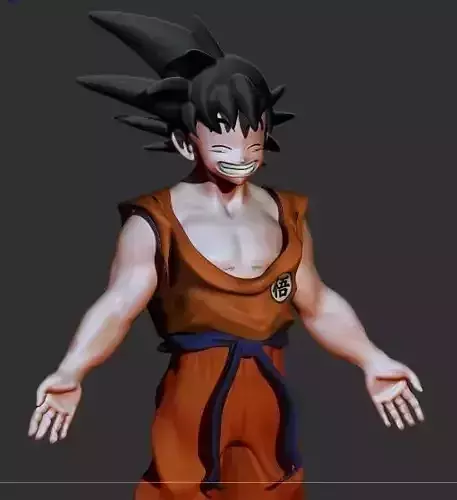 Goku 18 3D print model