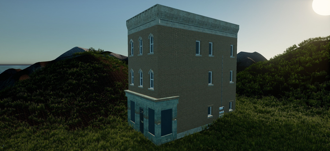 1 FREE 3D Model - CityHouse Free 3D model