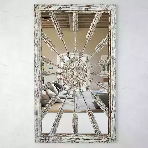 Vintage Jakarta Window Mirror