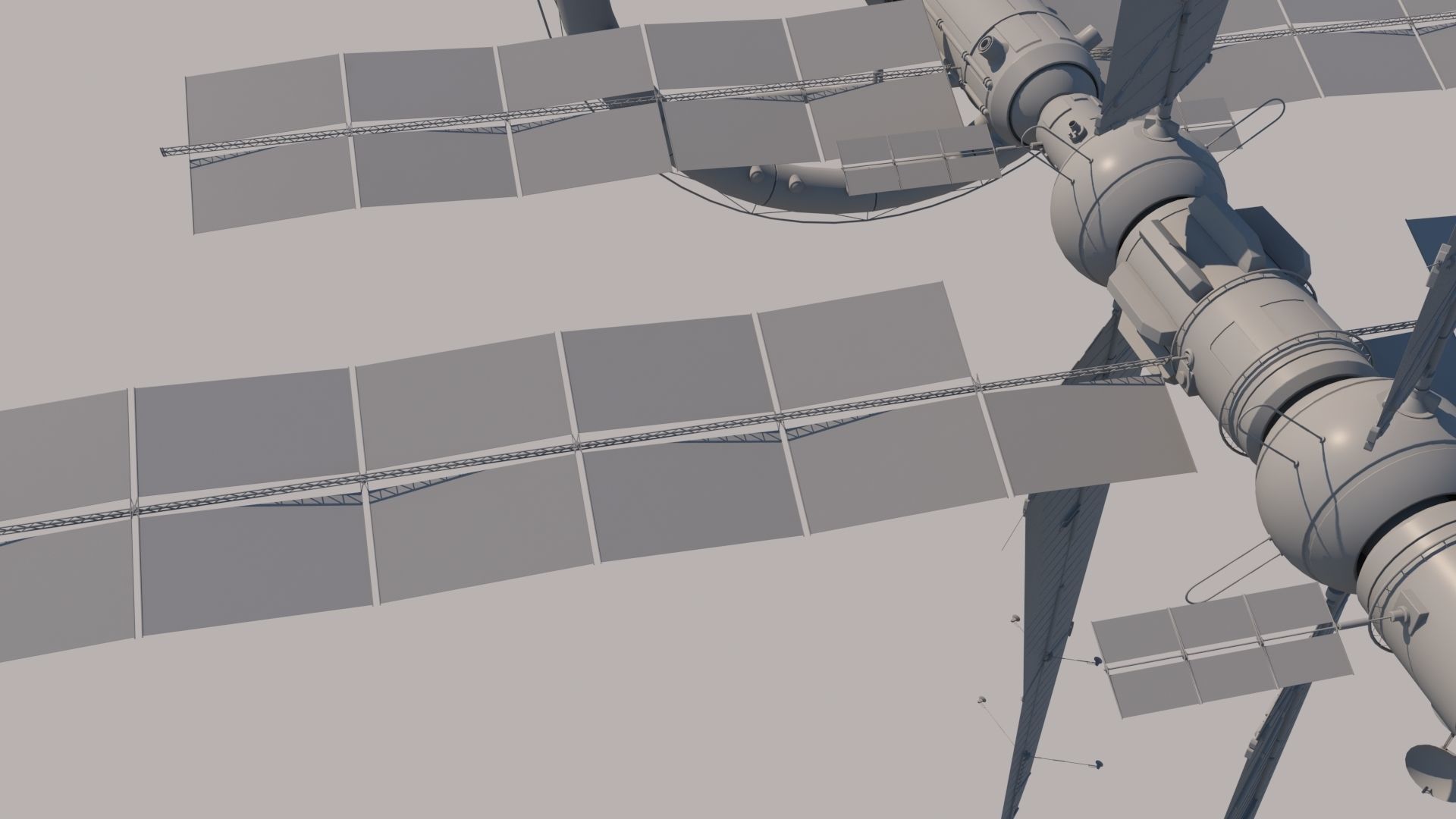 Science spaceships 3D model_17