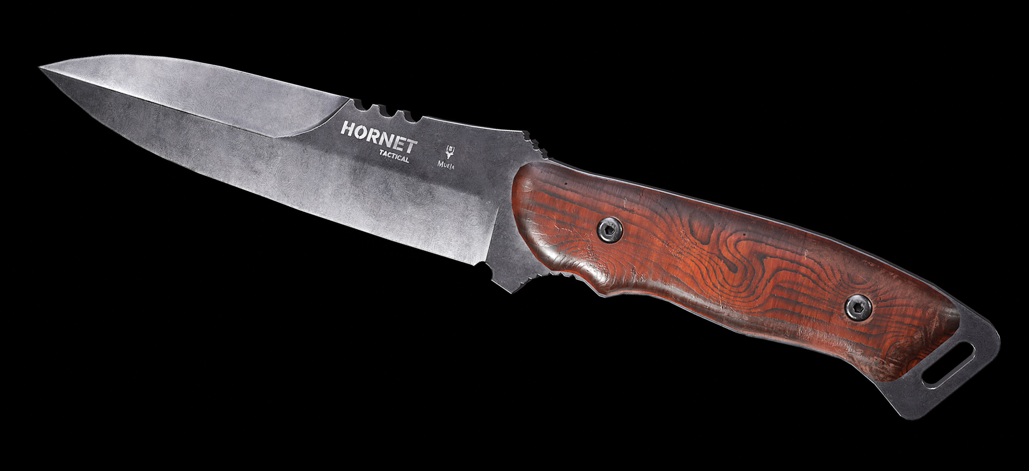 Tactical 5 knife pack Low-poly 3D model_11