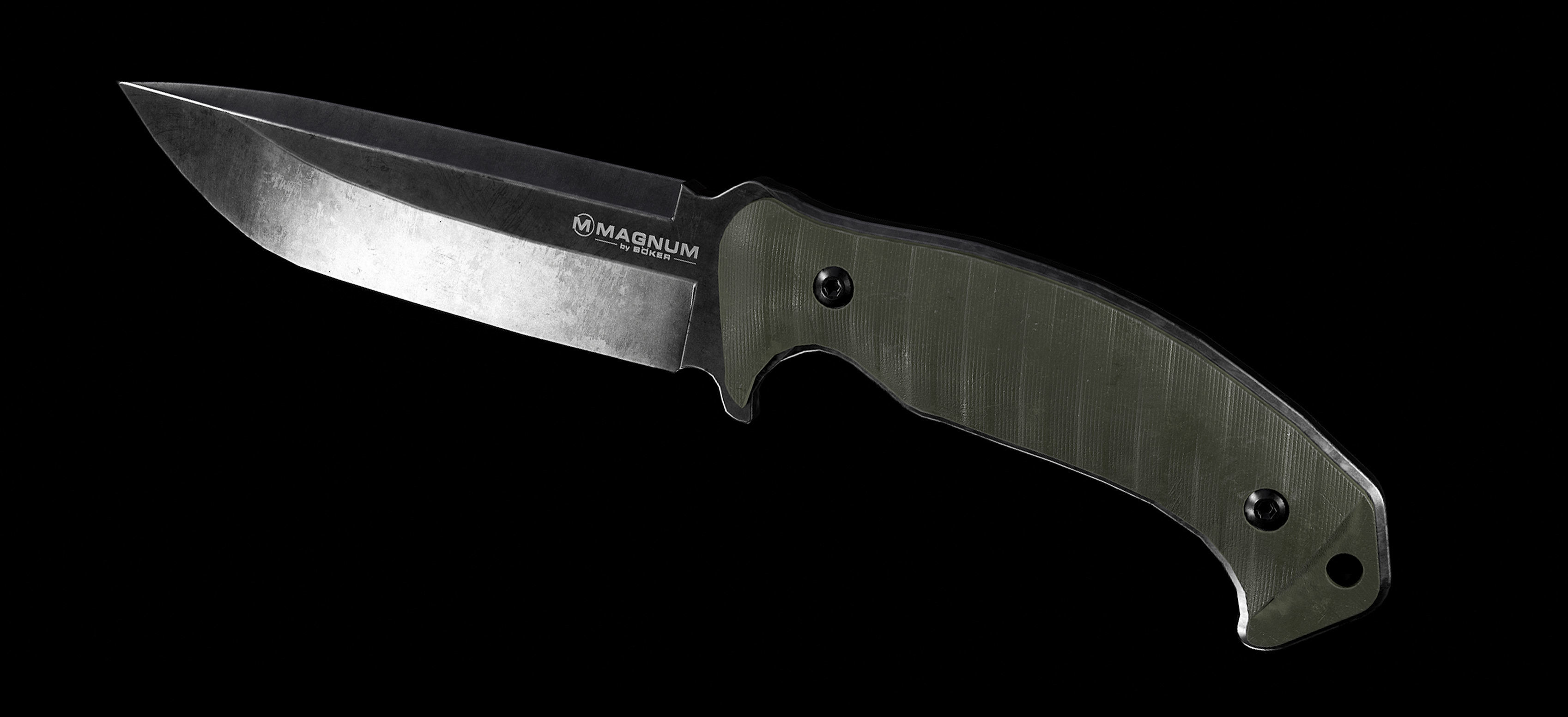 Tactical 5 knife pack Low-poly 3D model_9