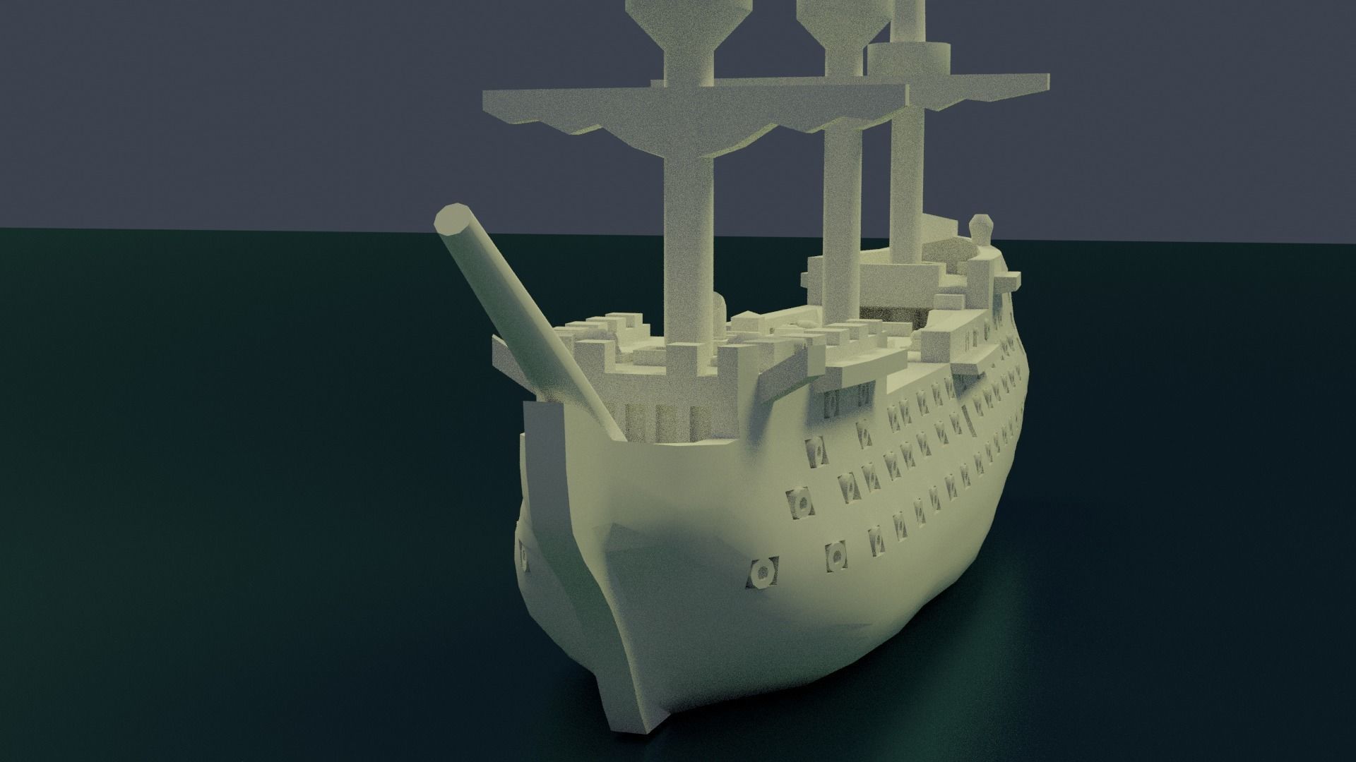 HMS Victory 3D print model_13