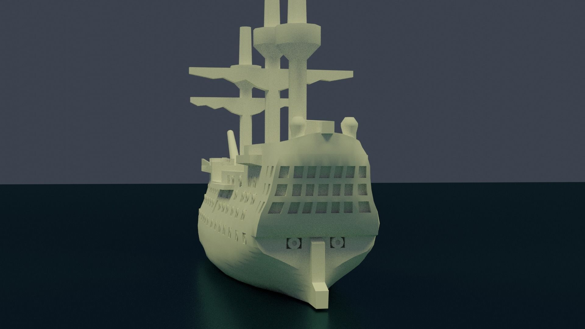 HMS Victory 3D print model_14