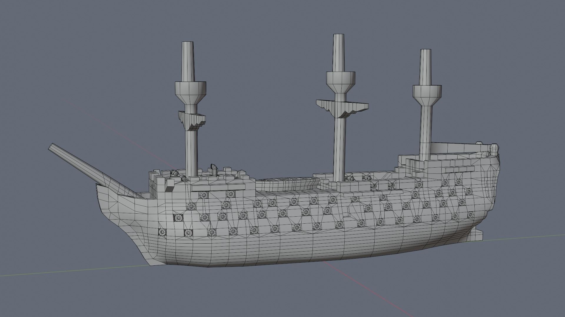 HMS Victory 3D print model_19