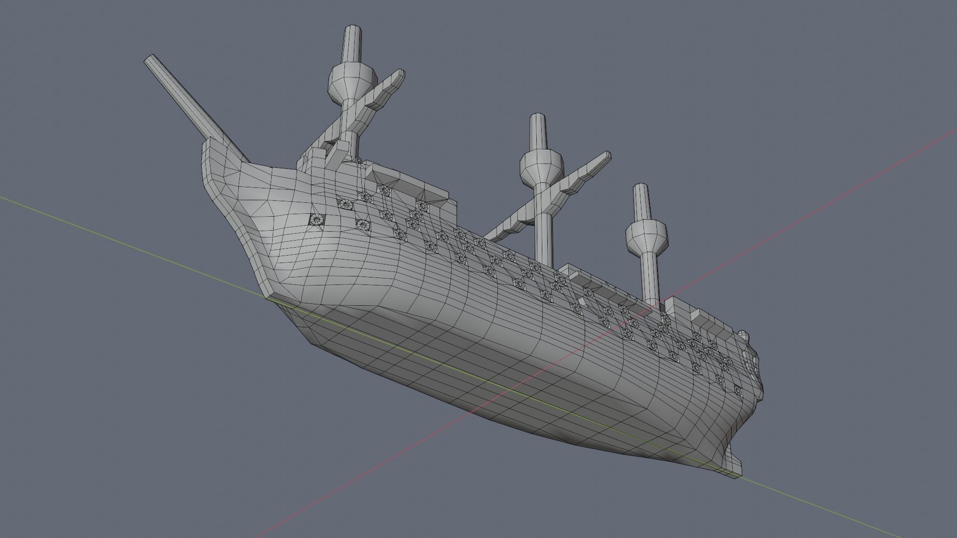 HMS Victory 3D print model_16