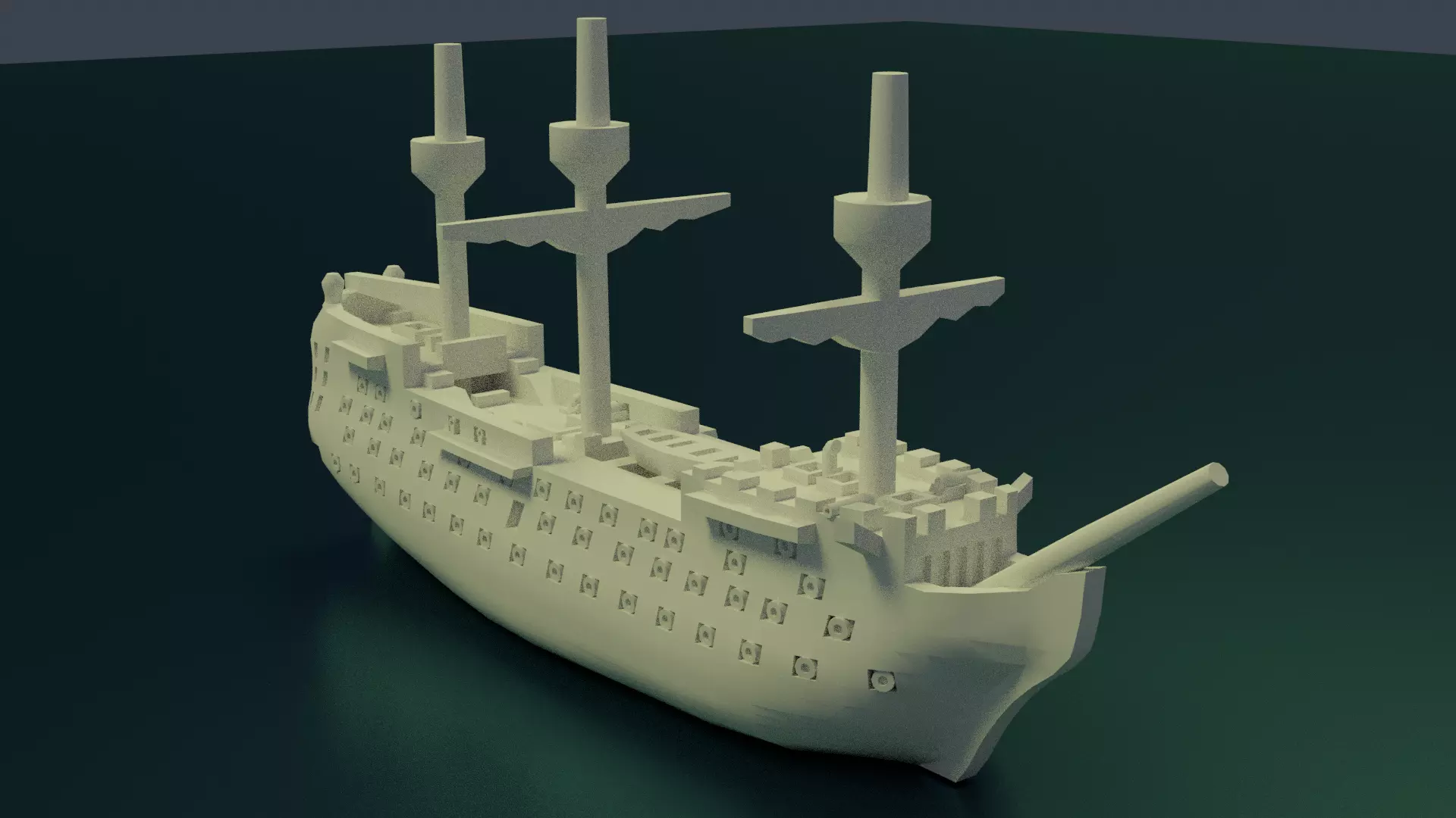 HMS Victory 3D print model_0