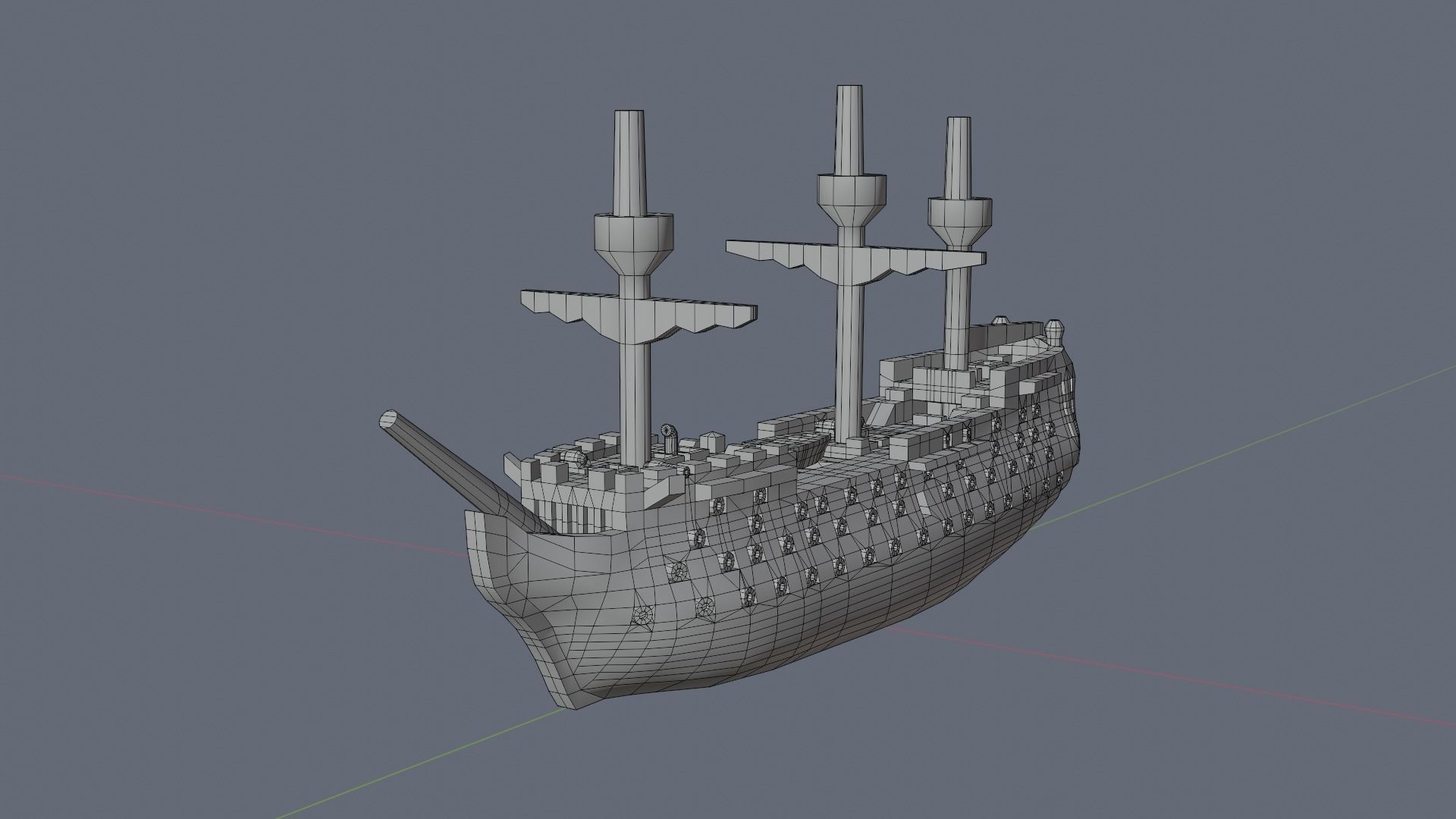 HMS Victory 3D print model_17