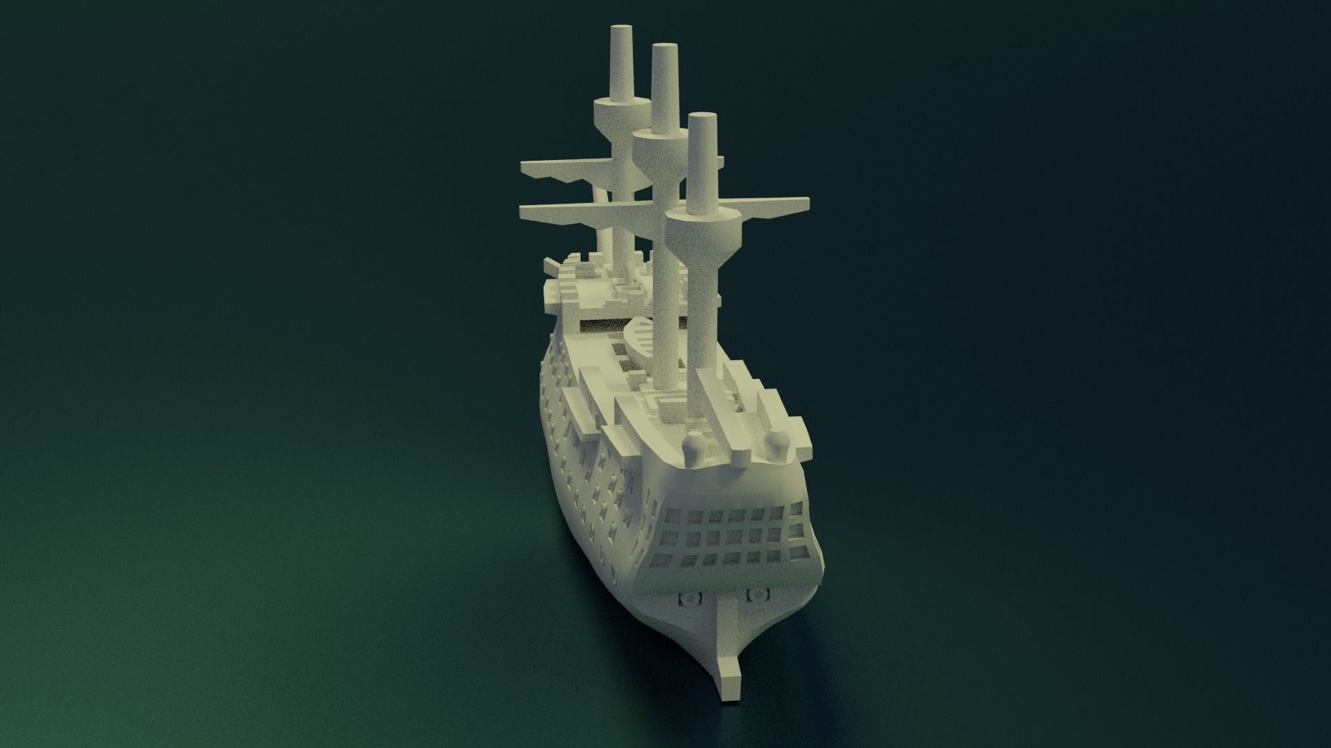HMS Victory 3D print model_5