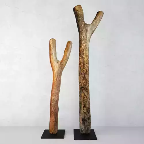 Wooden Decoration 3 3D model