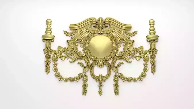 Decor ornament 3D model 03 3D model