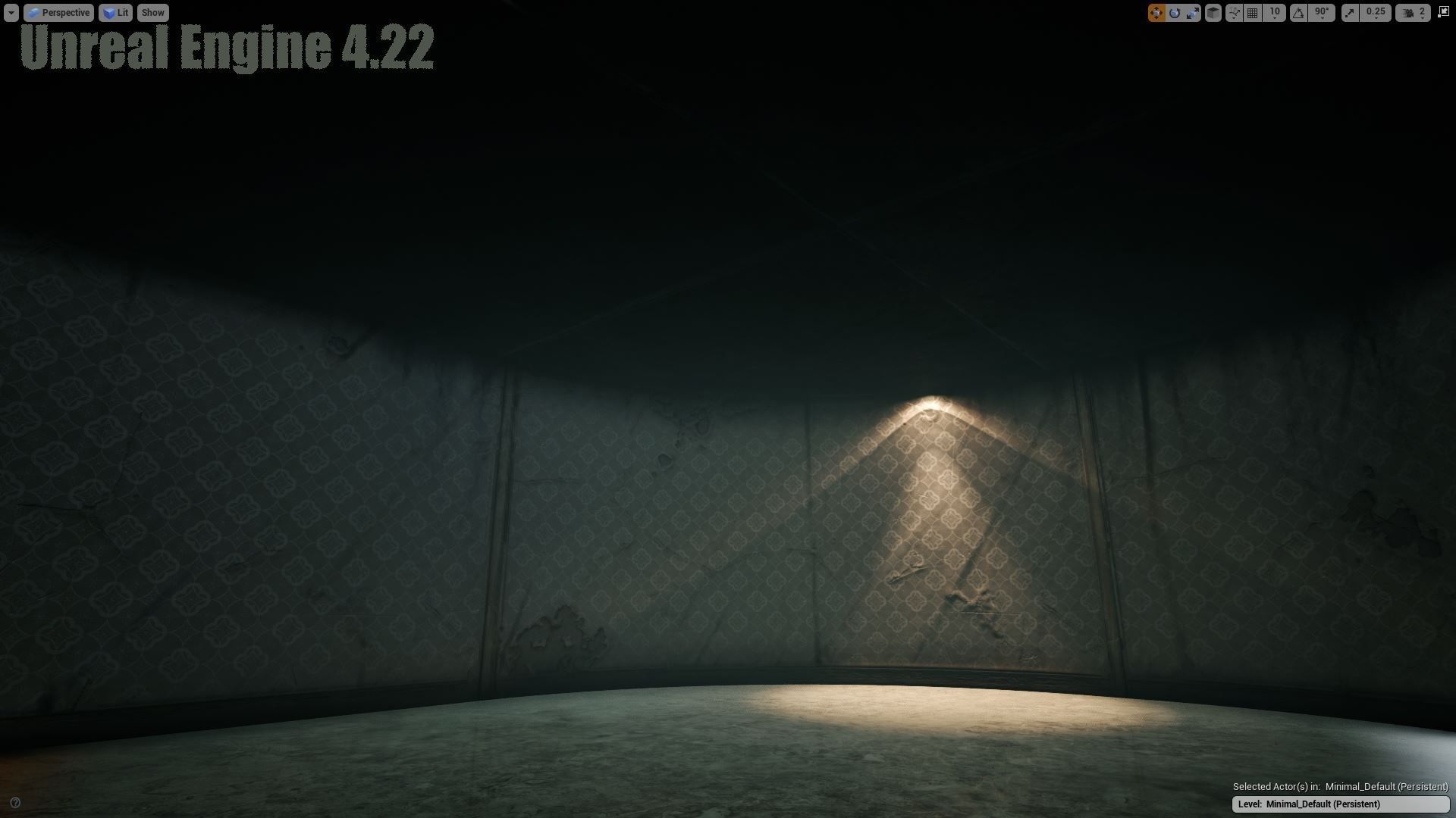 Interior old wall- modular  Low-poly 3D model_16