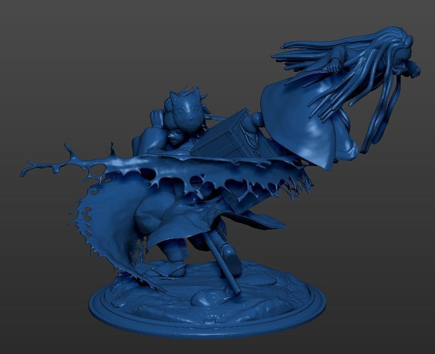 Demon Slayer - Tanjiro and Nezuko Kamado 3D print model_1