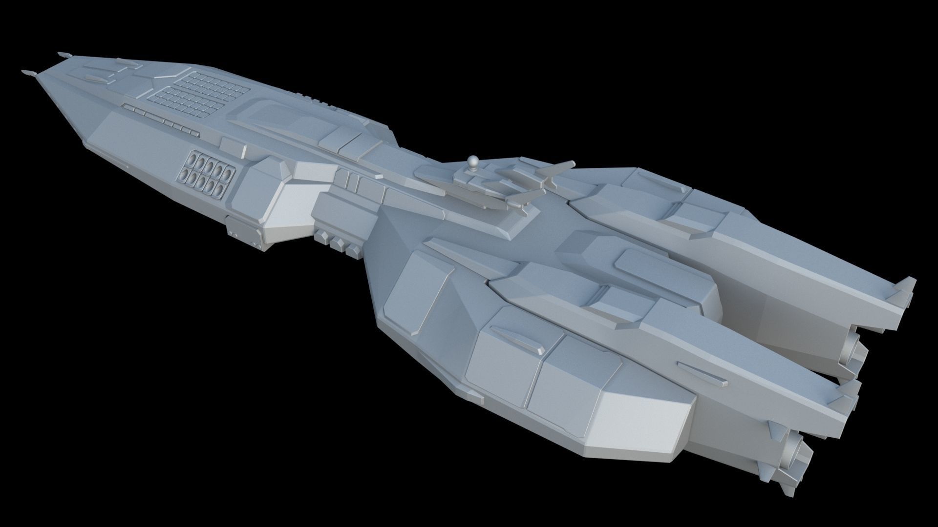 Spaceships spaceship 3D model_15