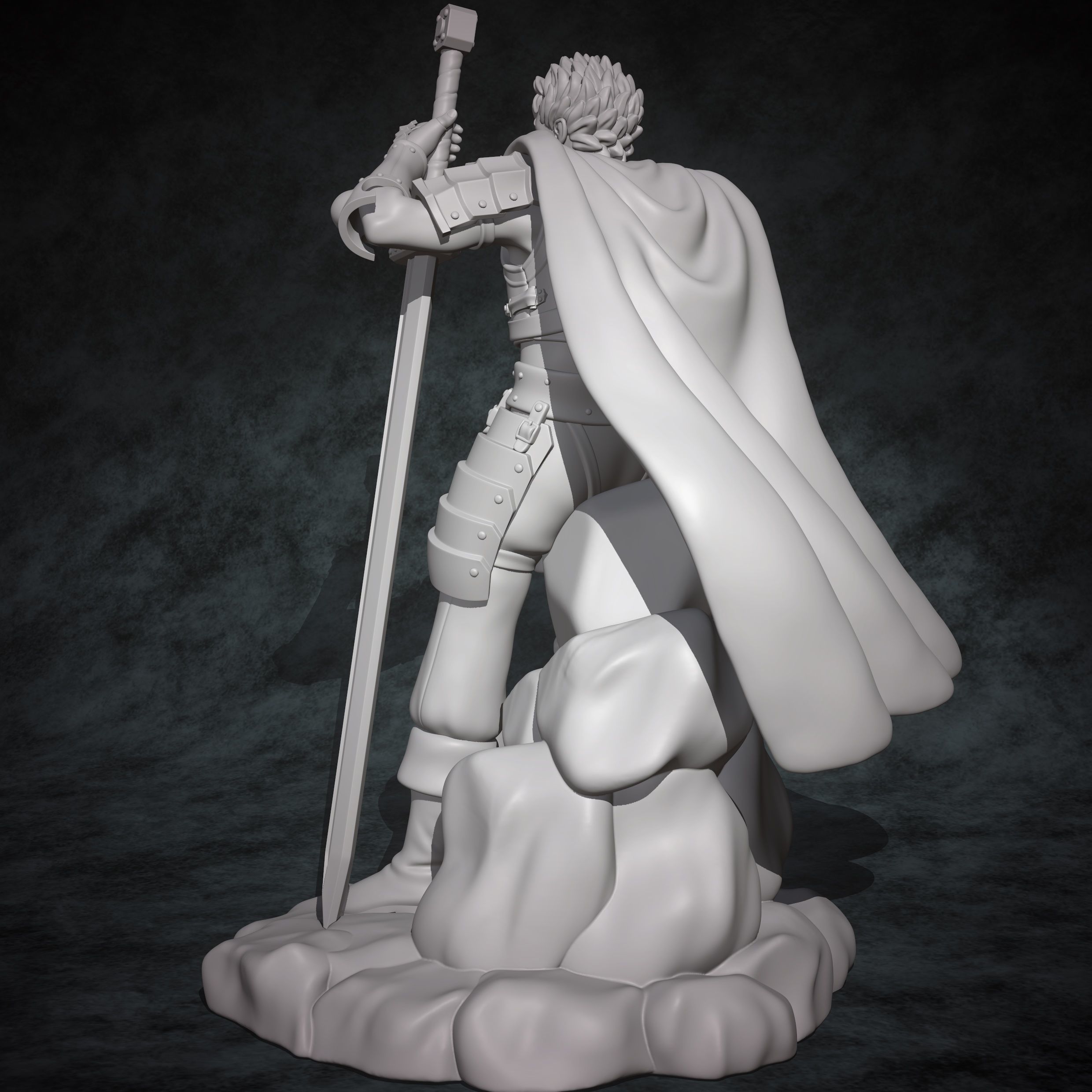 Guts Berserk 3D print model_9