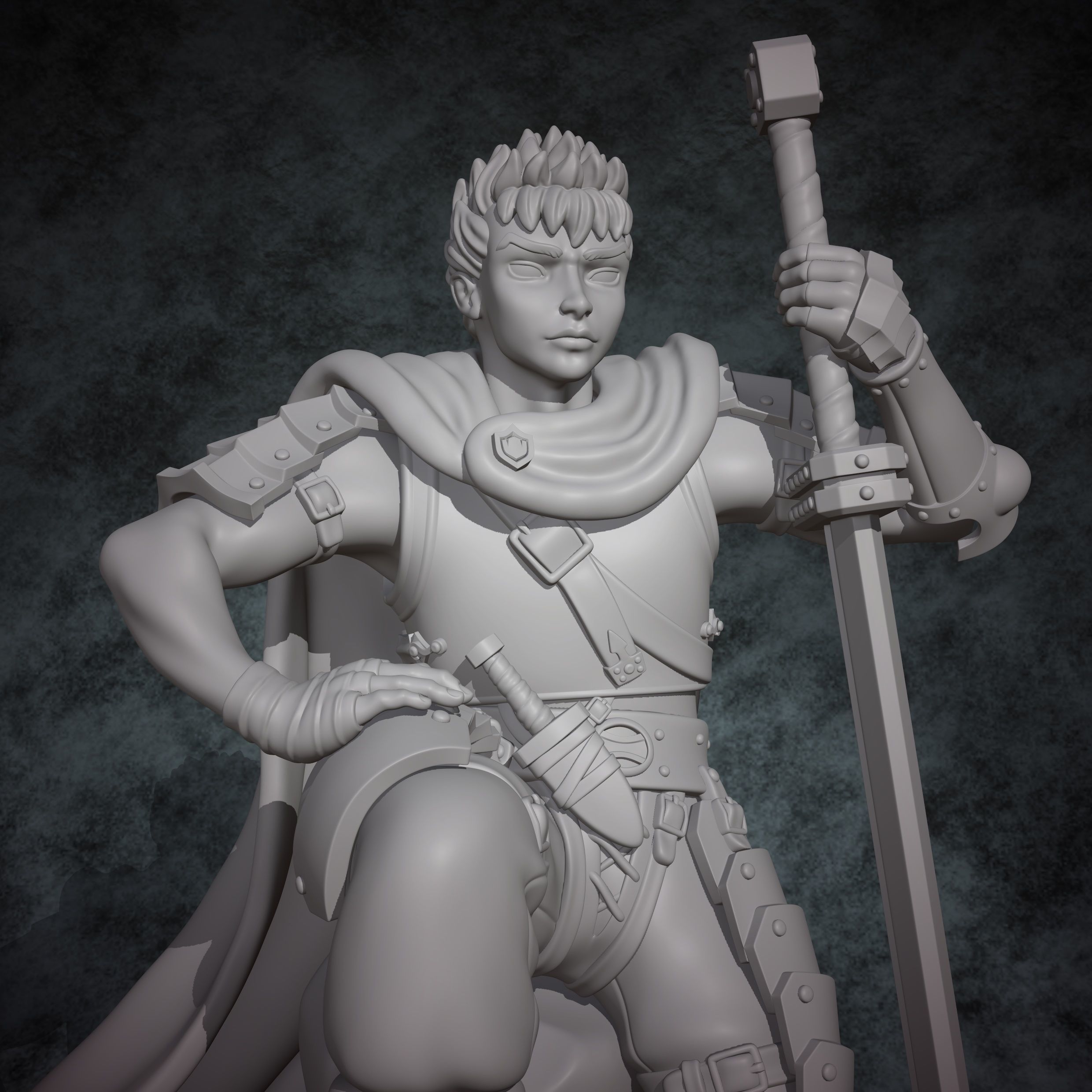 Guts Berserk 3D print model_13