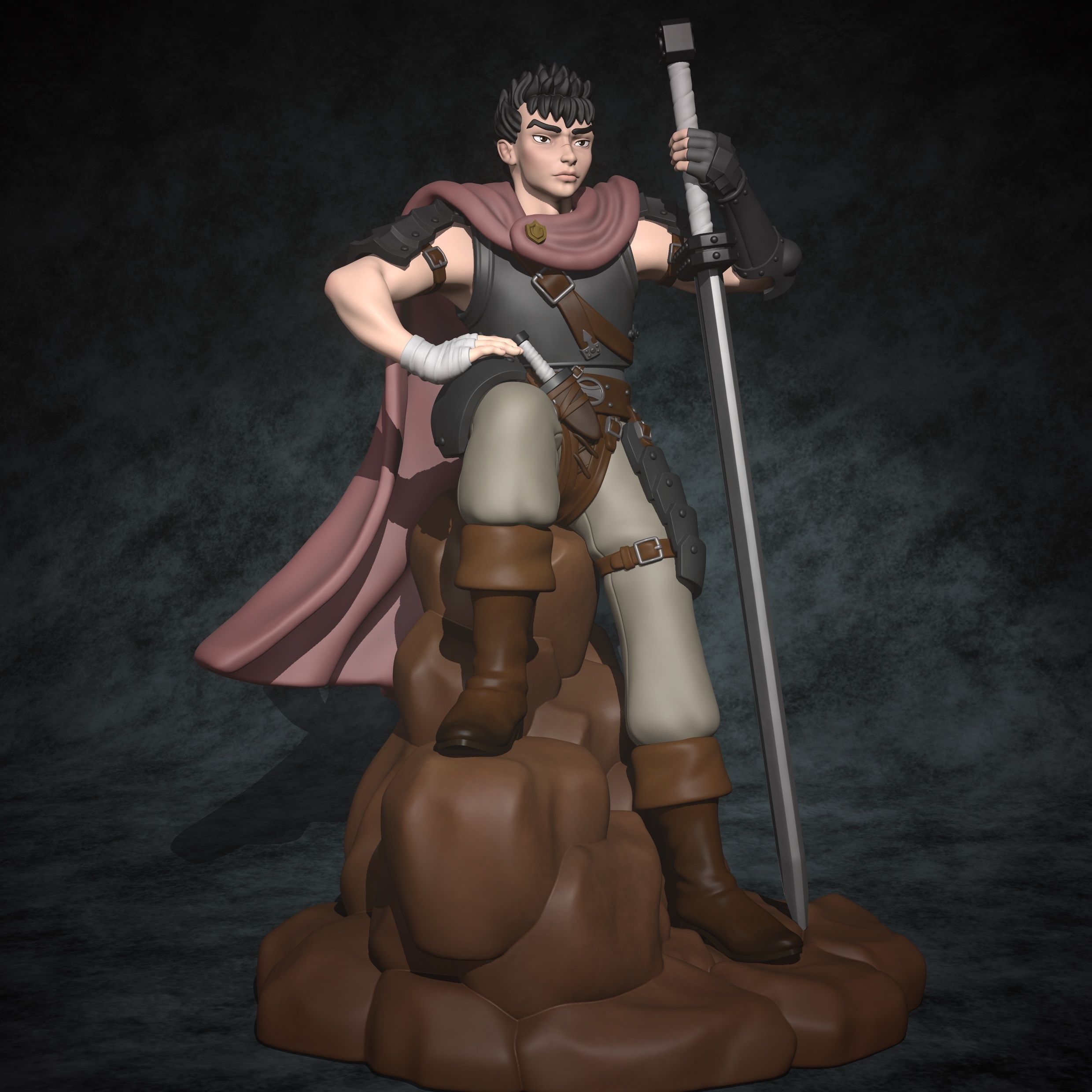 Guts Berserk 3D print model_6