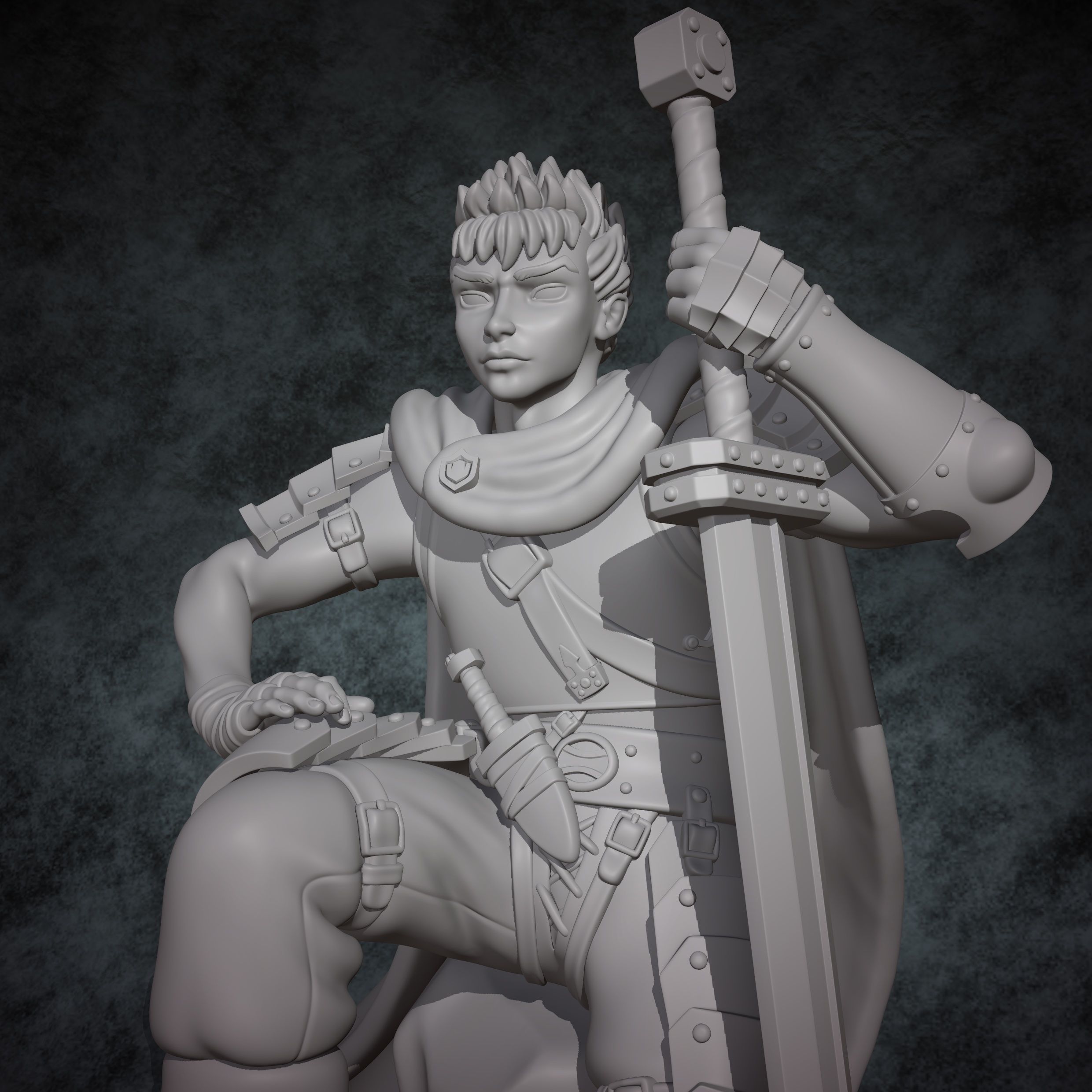 Guts Berserk 3D print model_15
