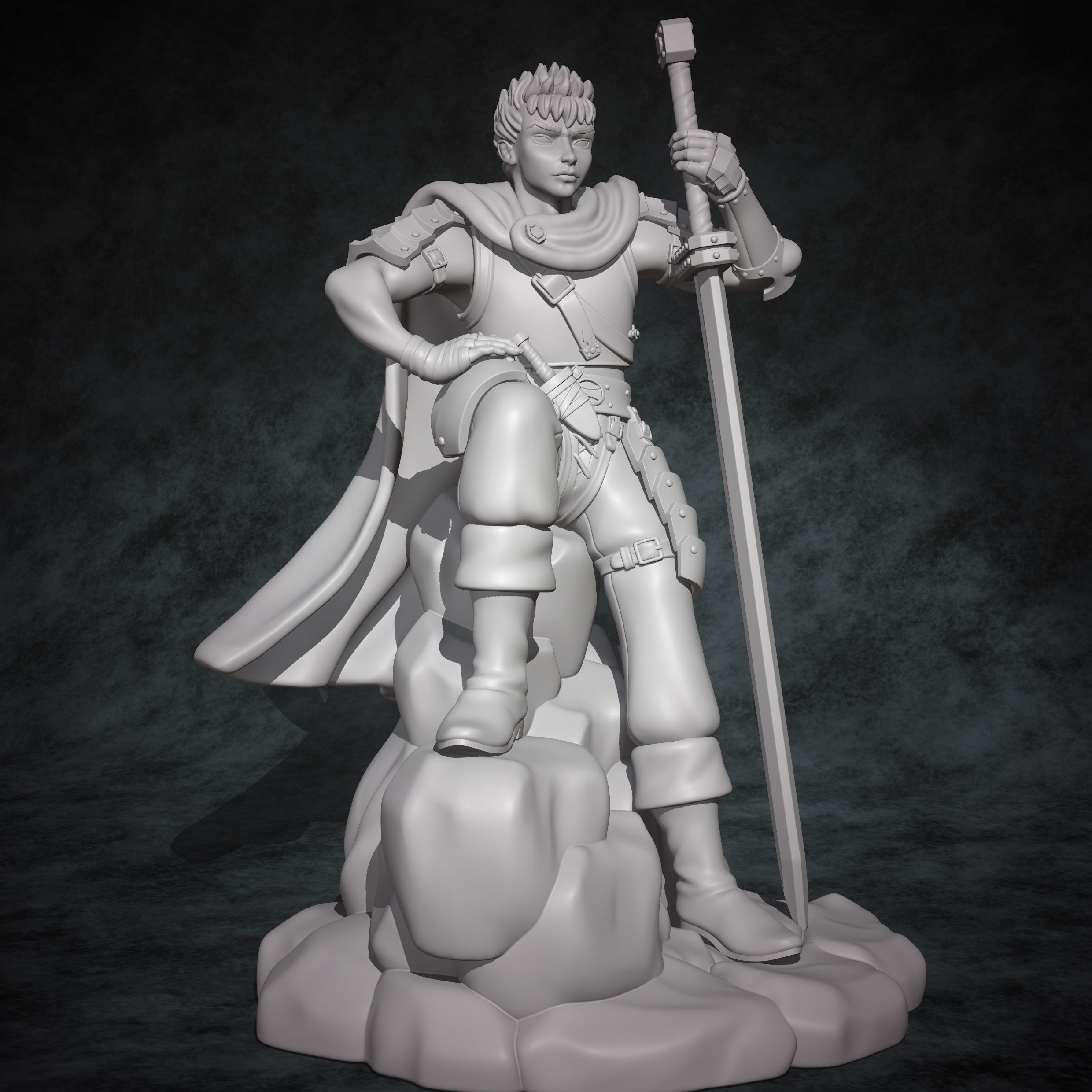 Guts Berserk 3D print model_7