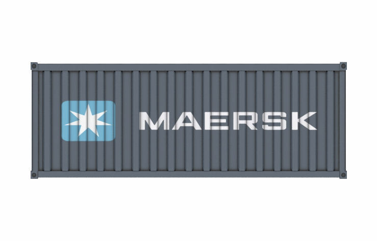 SHIPPING CONTAINER 3D model_2