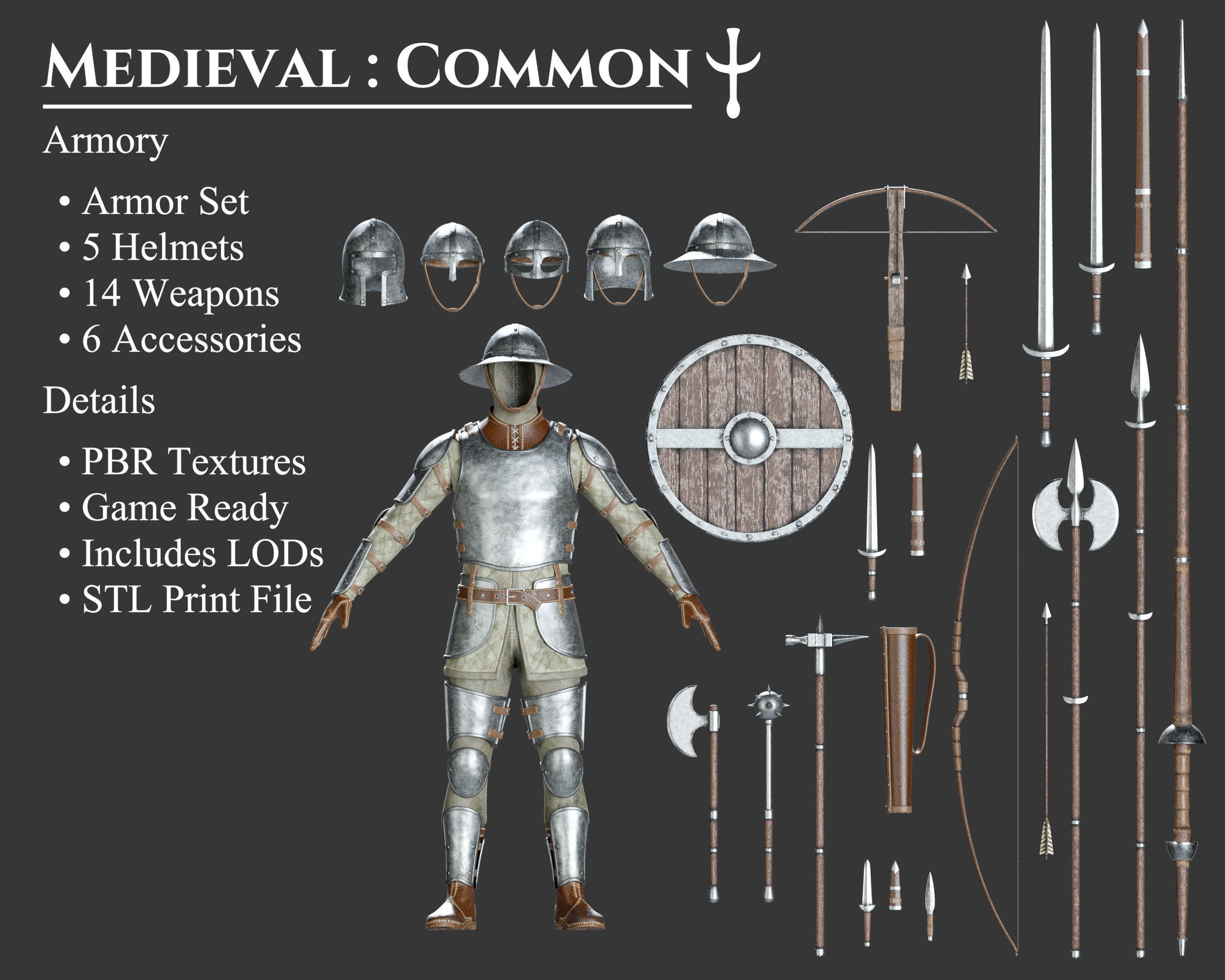 Medieval Collection Common Armory _1