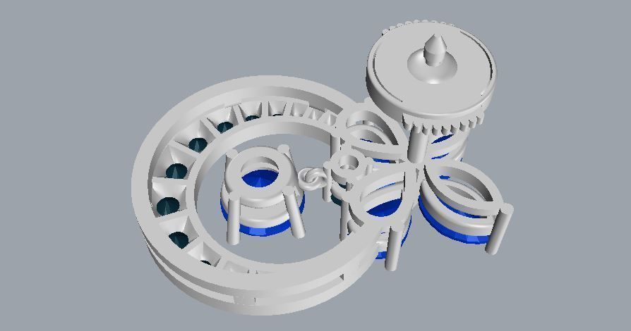 Graff Earrings 05 3D print model_6