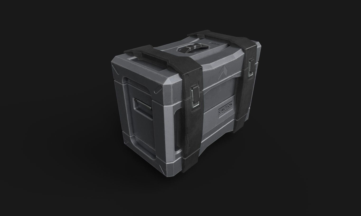 Neon wall - Treasury of cyberpunk hunter  Low-poly 3D model_9