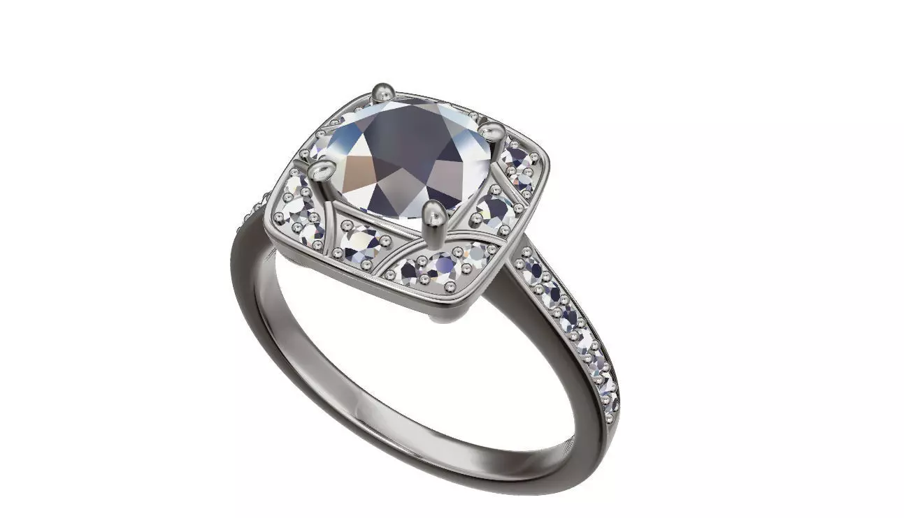 p130 ring 3D print model