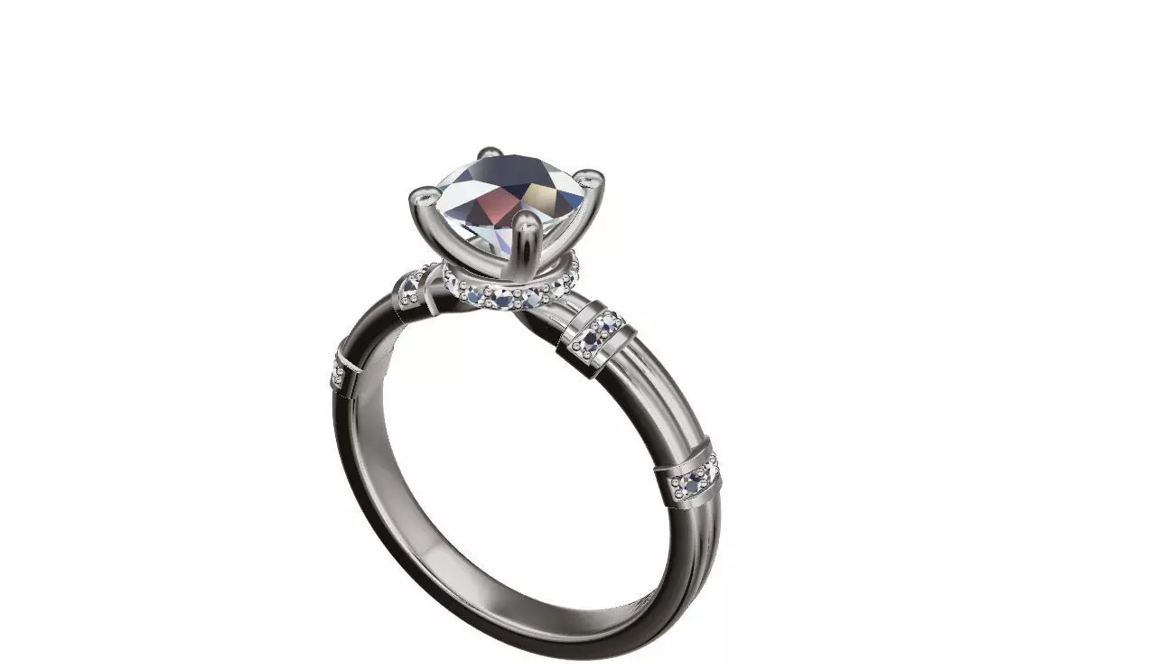 p133 ring 3D print model_0