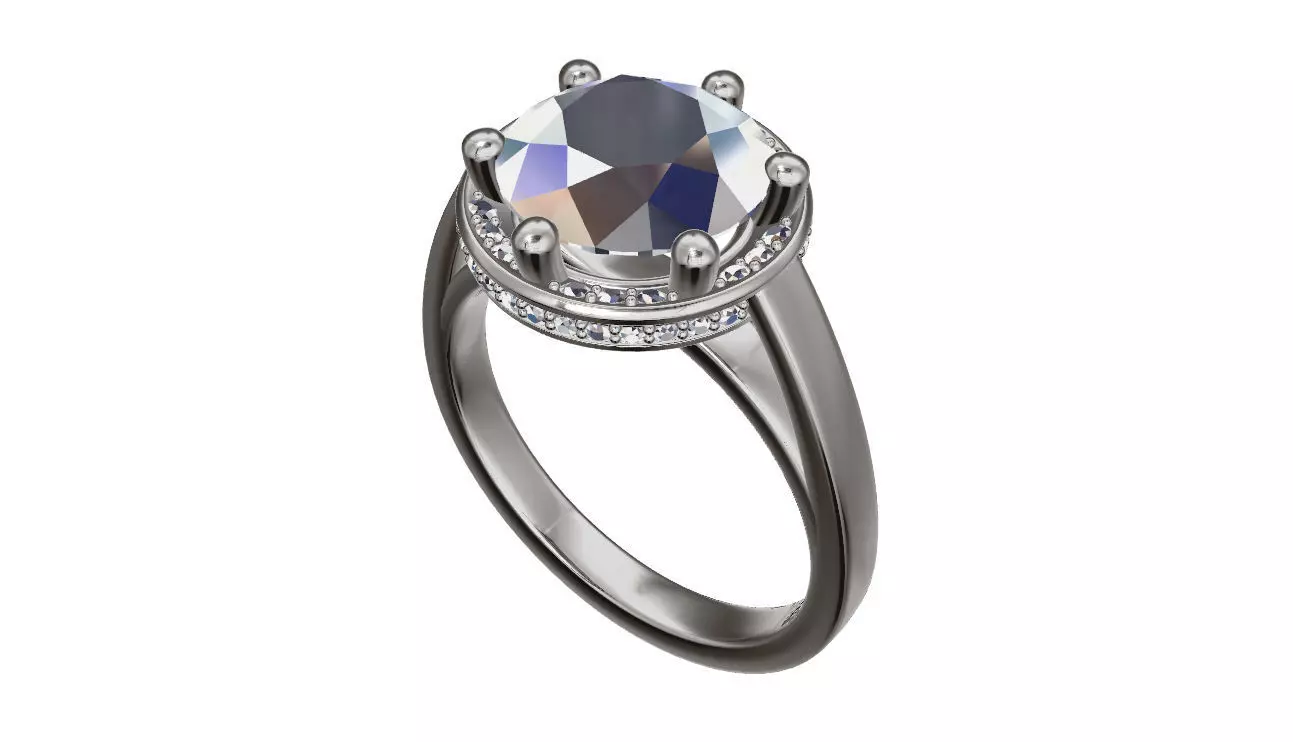 p135 ring 3D print model_0