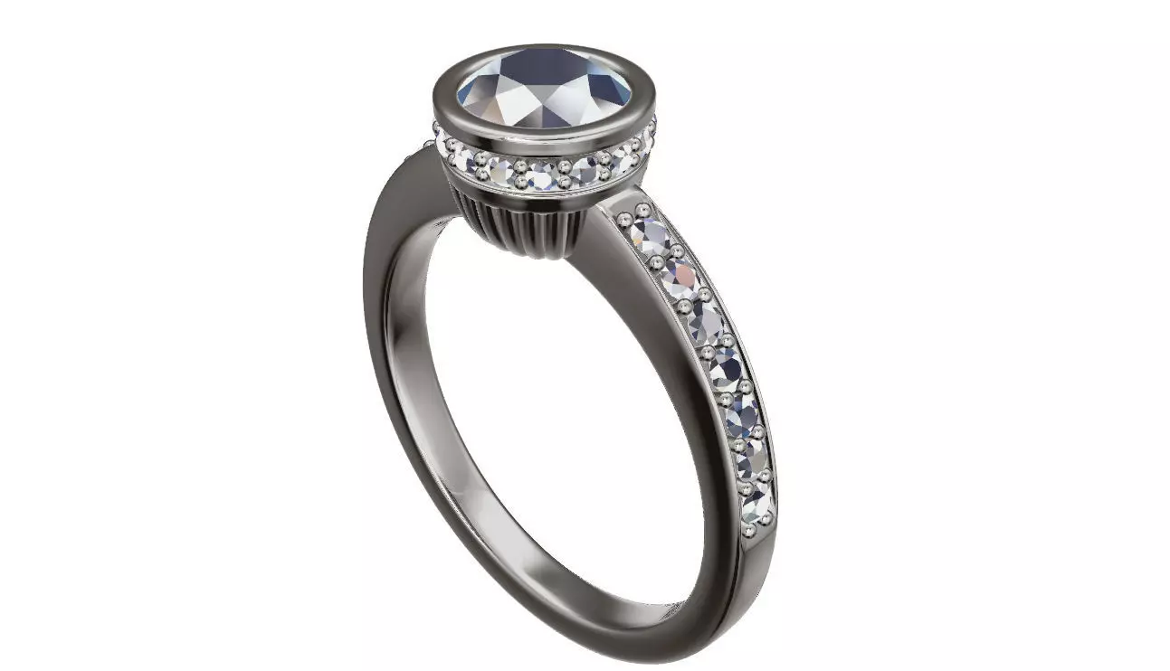 p137 ring 3D print model_0