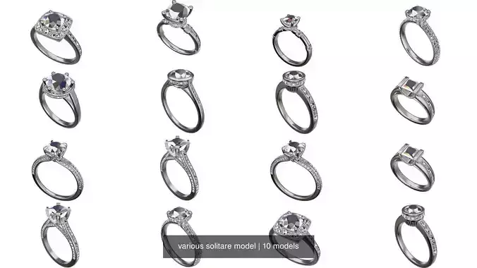 various solitare model