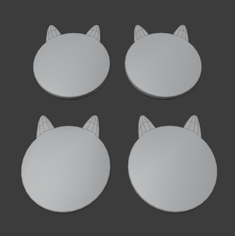 Cat House Props Low-poly 3D model_11