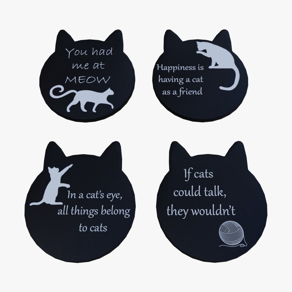 Cat House Props Low-poly 3D model_10