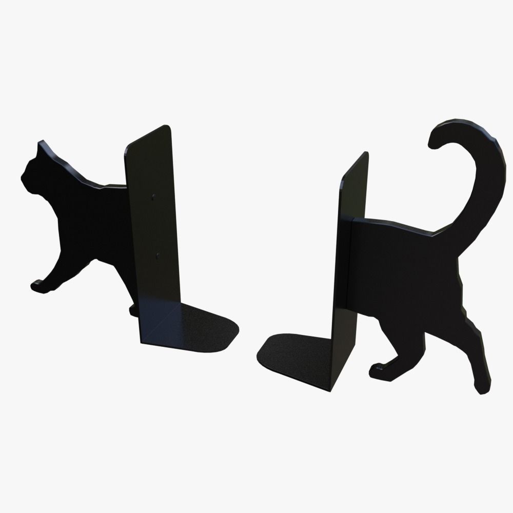 Cat House Props Low-poly 3D model_13