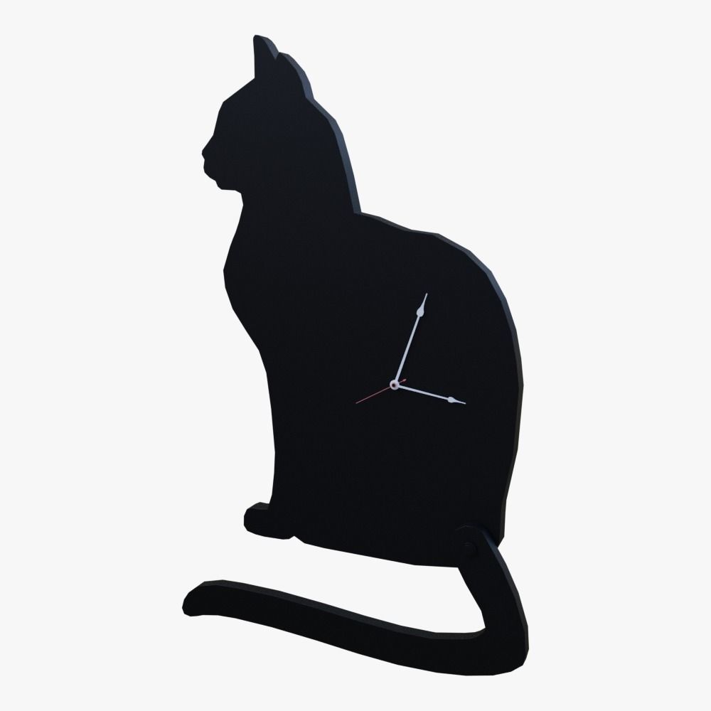 Cat House Props Low-poly 3D model_15