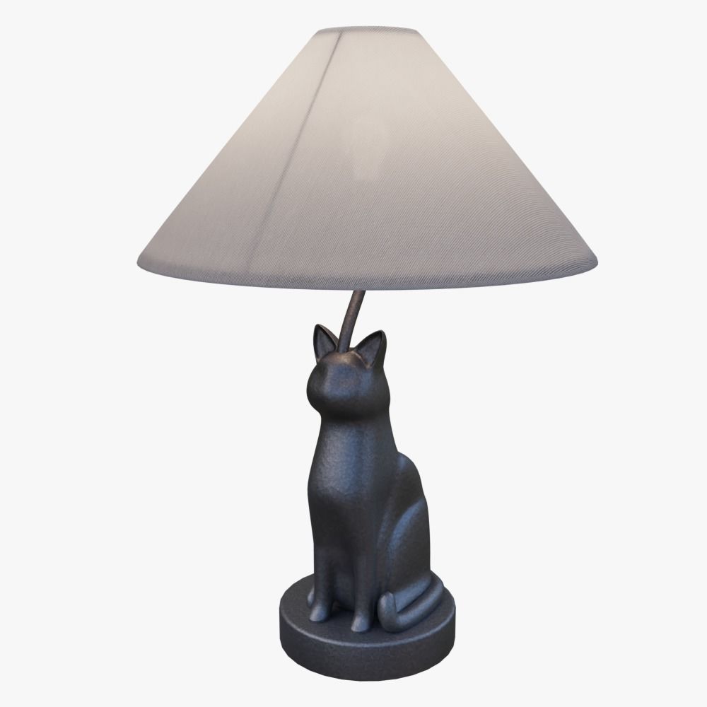 Cat House Props Low-poly 3D model_3