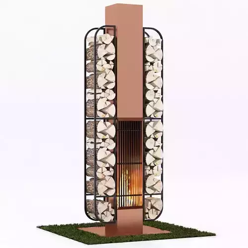 AK47 Design Thor Fireplace