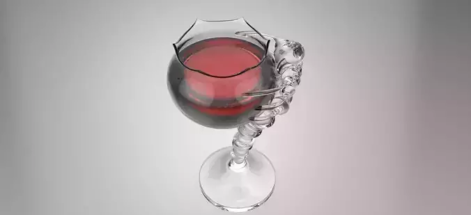Wine Glass 3D print model